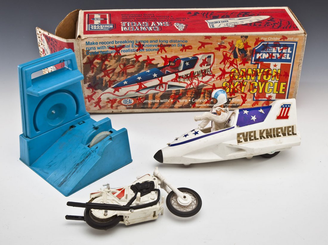 Ideal Evel Knievel Canyon Sky Cycle in OB (1 of 5)