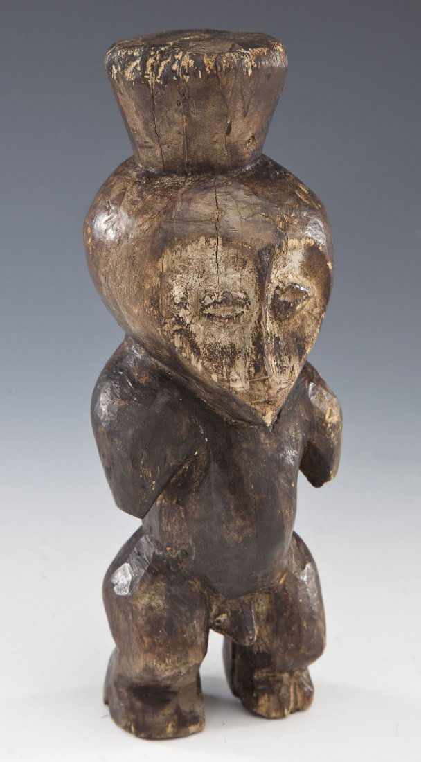 Lega Carved Wood Figure, D.R. Congo (1 of 3)