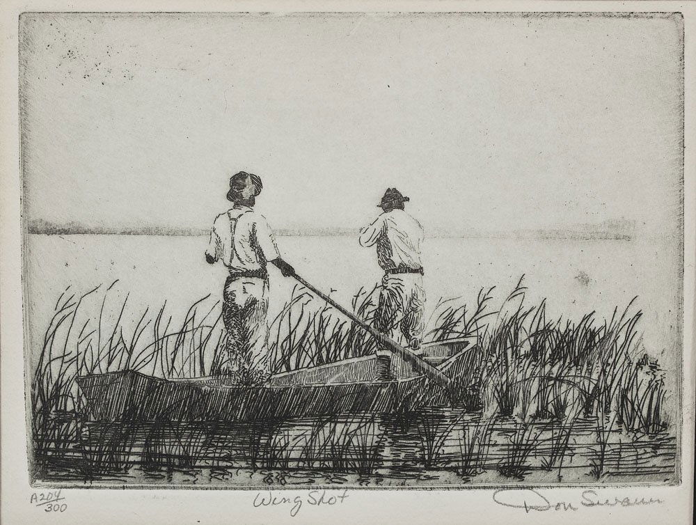 Don Swann (American, 1889-1954) Etching (1 of 5)