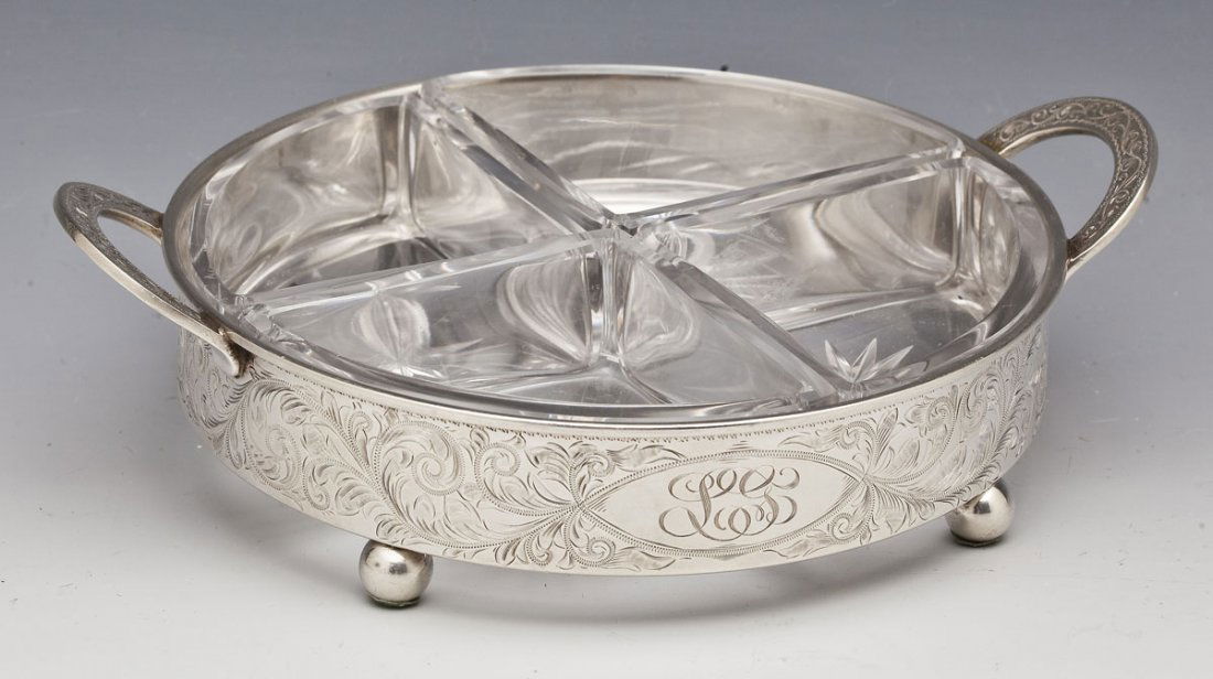 Bailey Banks & Biddle Sterling Nut Dish (1 of 6)