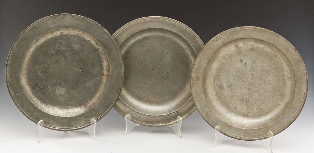 3 Pewter Plates (1 of 7)