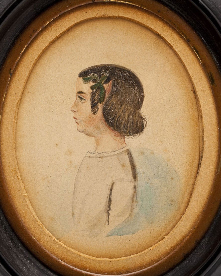19th Century Miniature Portrait of a Child (1 of 3)