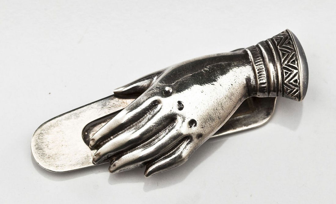 Tiffany & Co. Sterling Silver Hand Money Clip (1 of 3)