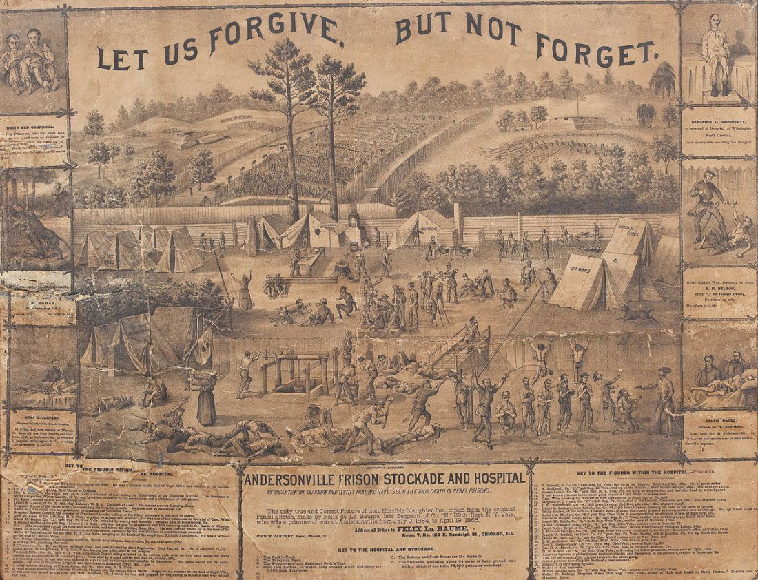 Andersonville Prison Stockade & Hospital Poster (1 of 8)