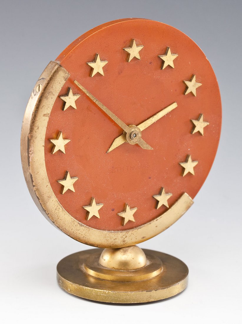 Art Deco Bakelite Seth Thomas Desk Clock (1 of 4)