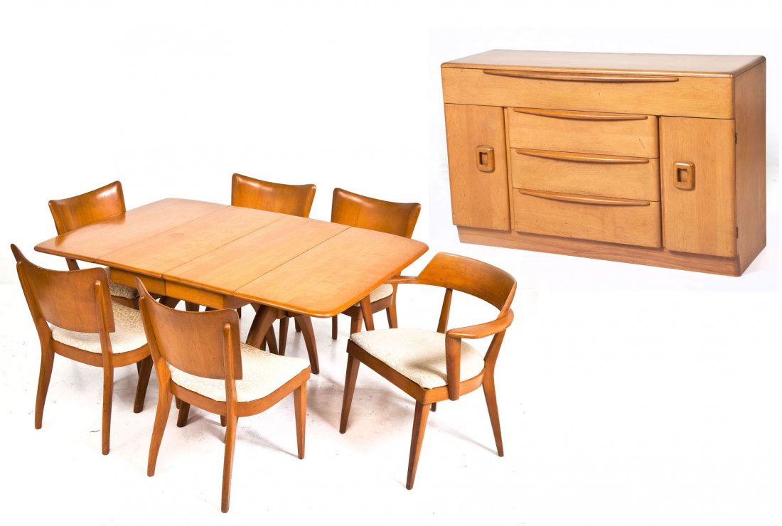 Heywood Wakefield 8 Pc Dining Room Suite (1 of 10)
