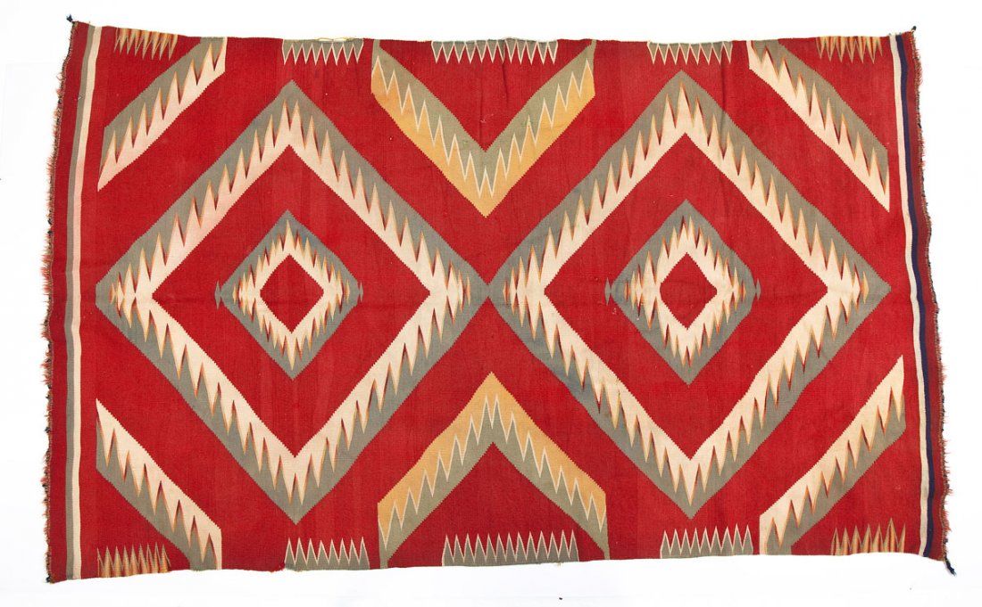 Navajo Eye Dazzler Wool Rug (1 of 10)