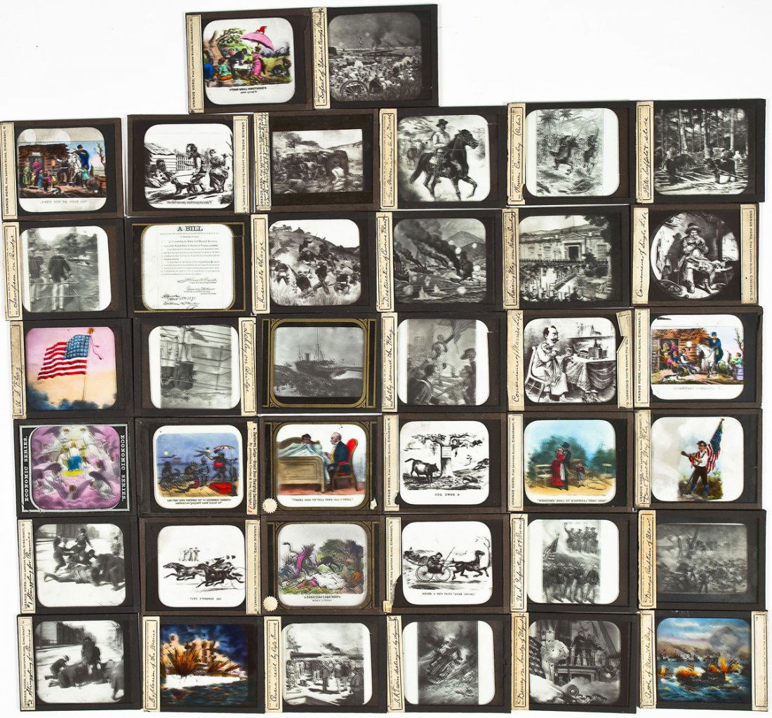 38 Glass Plate Magic Lantern Slides (1 of 5)