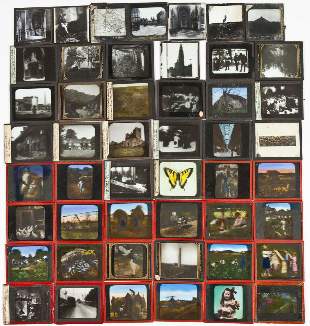 49 Glass Plate Magic Lantern Slides (1 of 5)