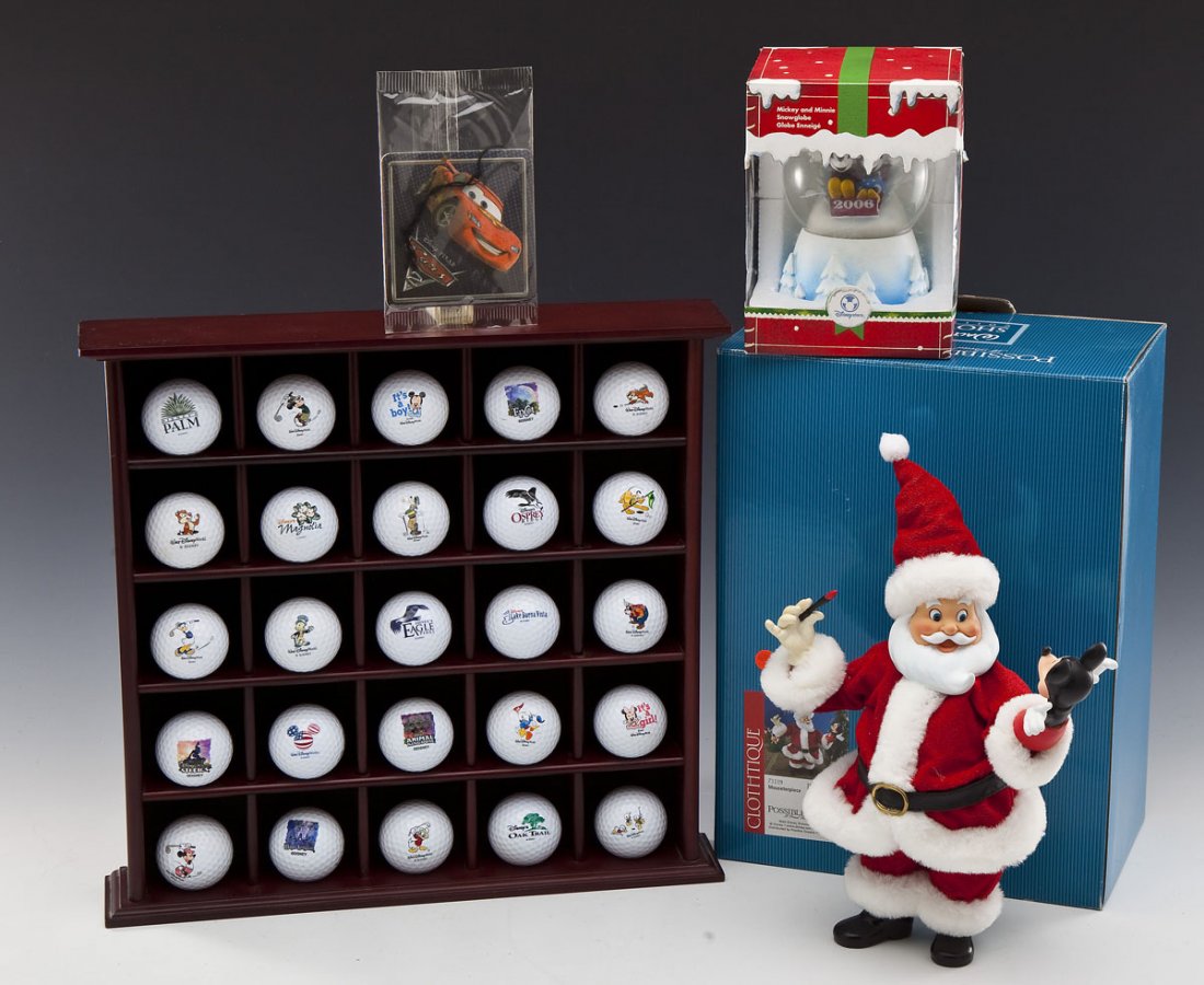 25 Disney Golfballs with Display Case (1 of 6)