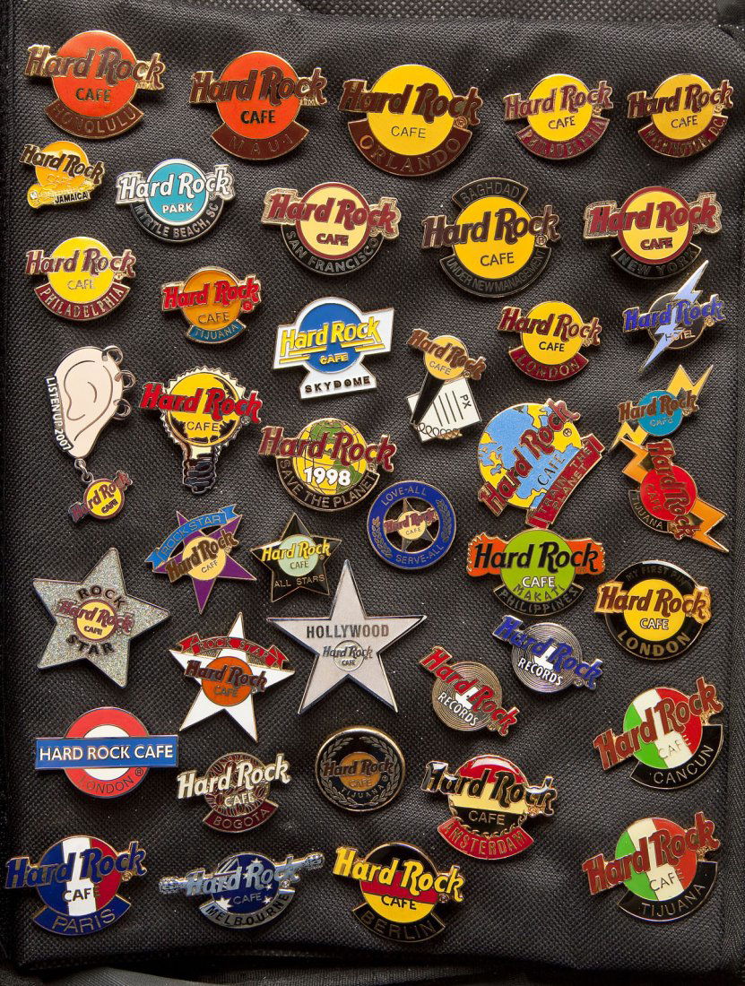 140 Hard Rock Cafe Collectible Pins (1 of 8)