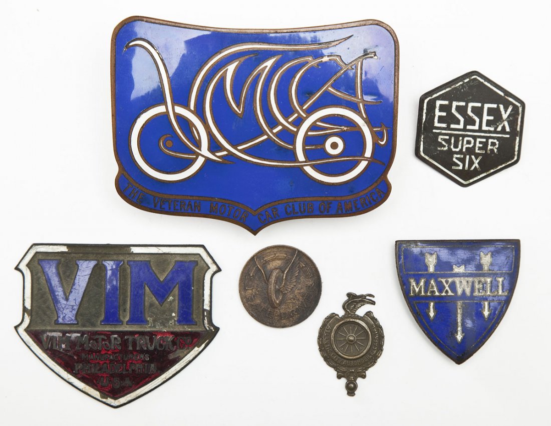 4 Car Grill Badges incl. Essex & 2 Medallions (1 of 2)