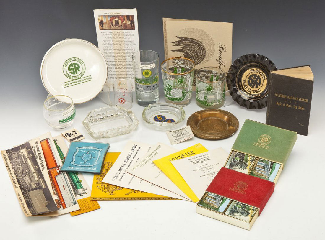 Various Railway Glassware & Ephemera (1 of 6)