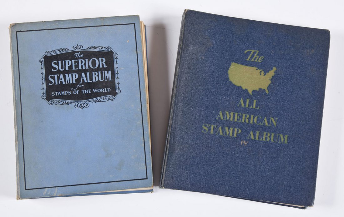 2 American Stamp Albums (1 of 8)