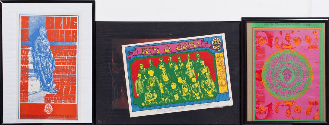 3 Vintage Family Dog Concert Posters (1 of 10)