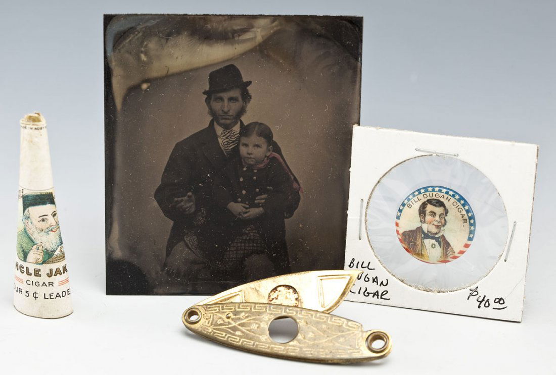 4 Pieces of Cigar Related Memorabilia (1 of 9)