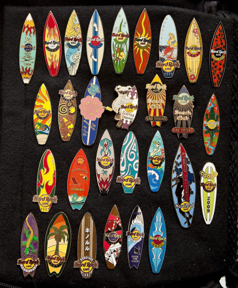 121 Hard Rock Cafe Collectible Pins (1 of 8)