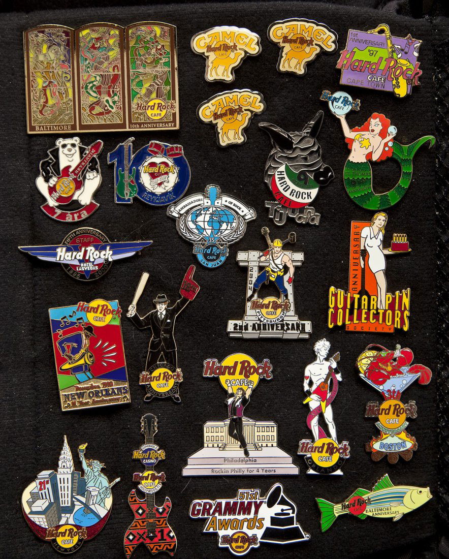 106 Hard Rock Cafe Collectible Pins (1 of 7)