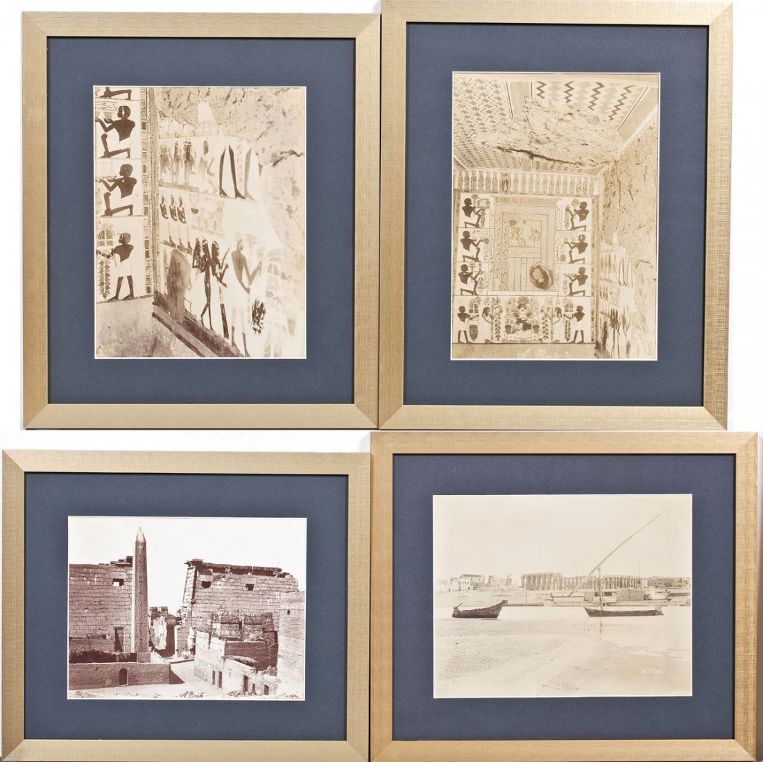 4 Antonio Beato Albumen Prints of Egypt (1 of 9)