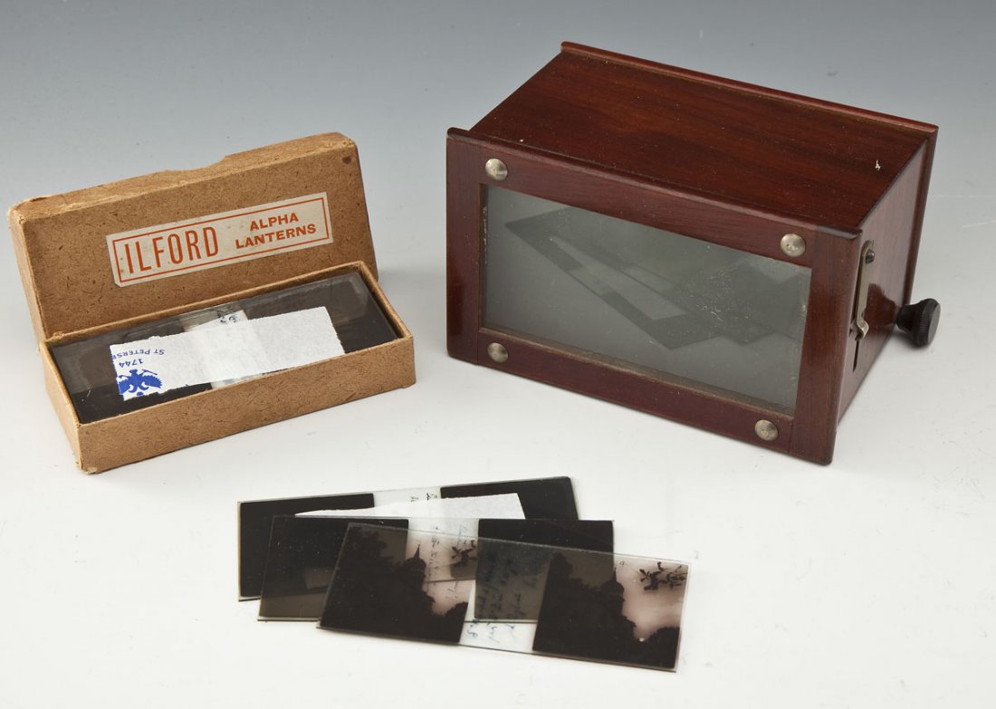 Ilford Alpha Lantern Slides & Viewer (1 of 4)