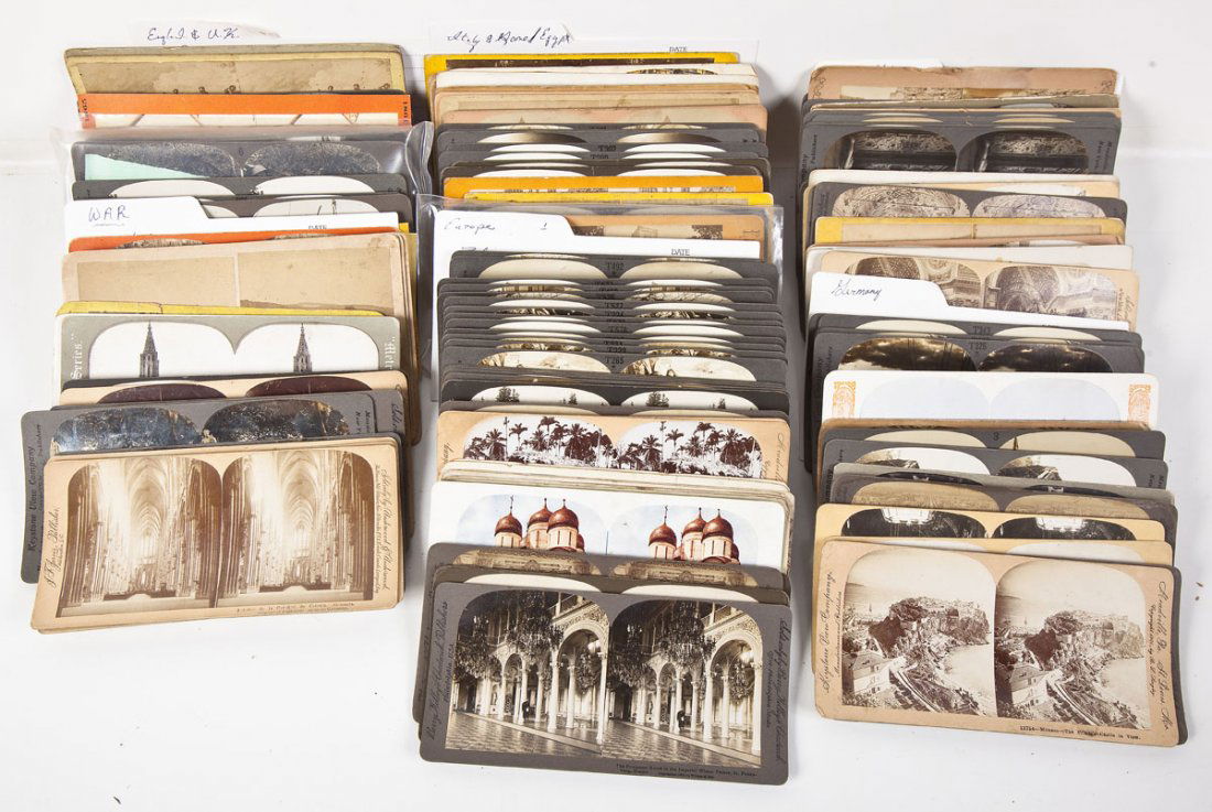 154 Stereoviews incl Civil War & WWI (1 of 10)