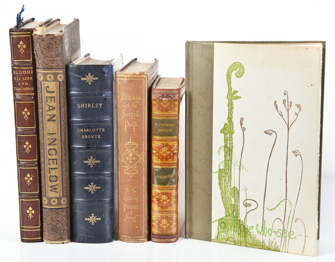 6 19th & 20th C Books in Fine Bindings (1 of 6)