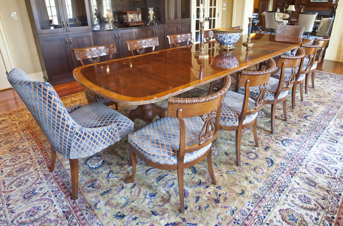 Set of Twelve Nancy Corzine Dining Chairs (1 of 3)