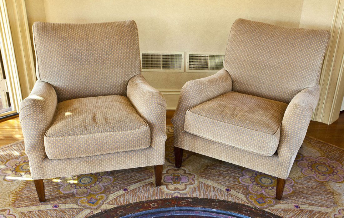 Pair of Nancy Corzine Occasional Arm Chairs (1 of 1)
