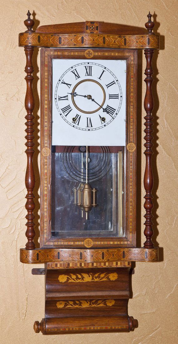 Inlaid Wall Clock (1 of 2)