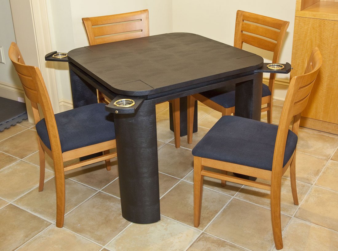 Italian Game Table and Chair Set (1 of 1)