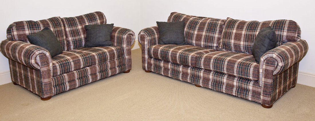 Love Seat and Sofa by Lancer (1 of 2)