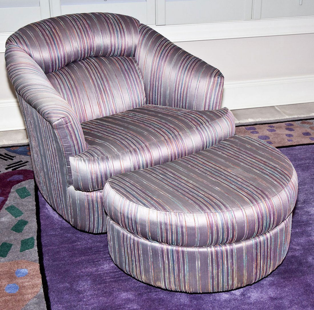Chair & Ottoman by Baughman for Directional (1 of 2)