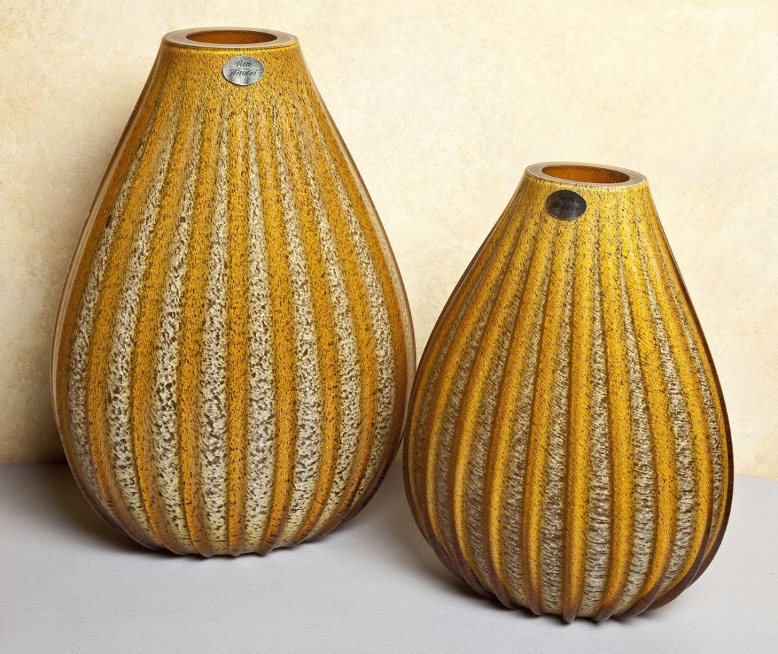 2 Large Murano Glass Vases by Vetri Artistici (1 of 2)