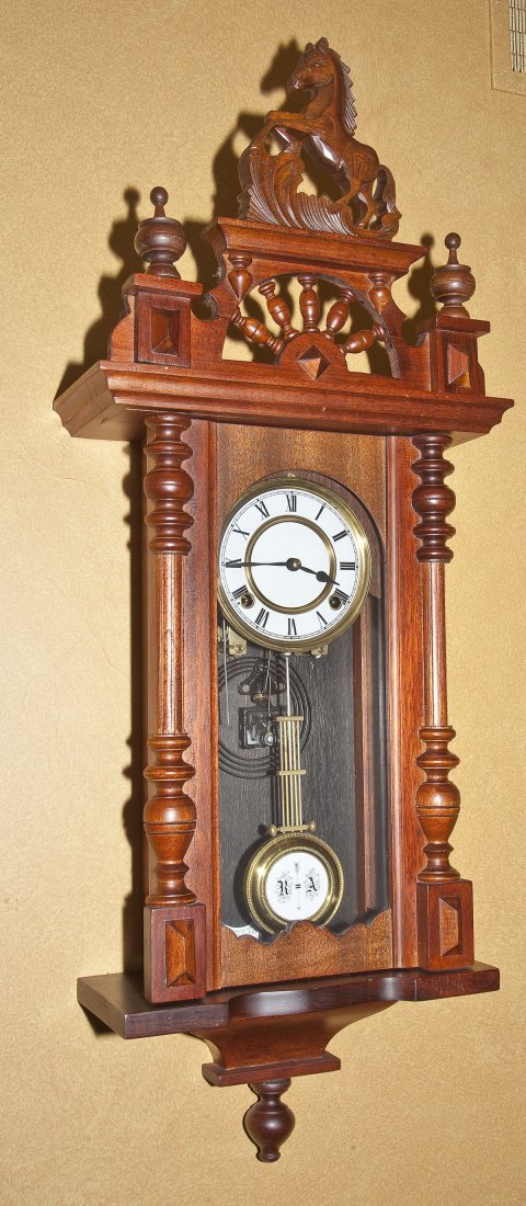 Carved Wall Clock (1 of 1)