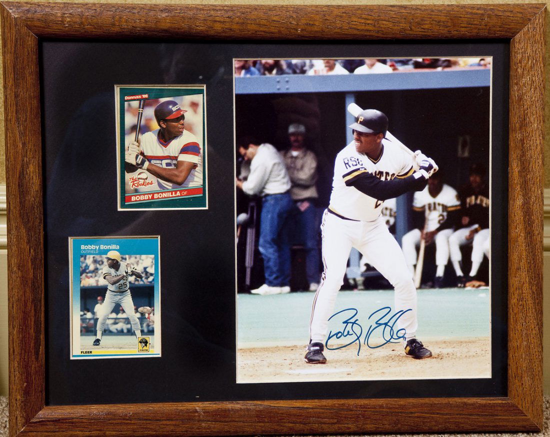 Signed Bobby Bonilla Photo with Cards (1 of 1)