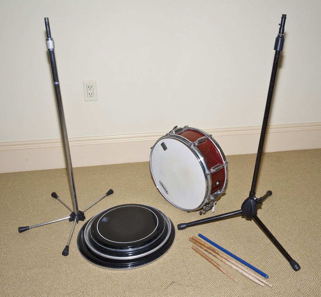 Assorted Drum Kit Pieces incl Slingerland Snare (1 of 2)