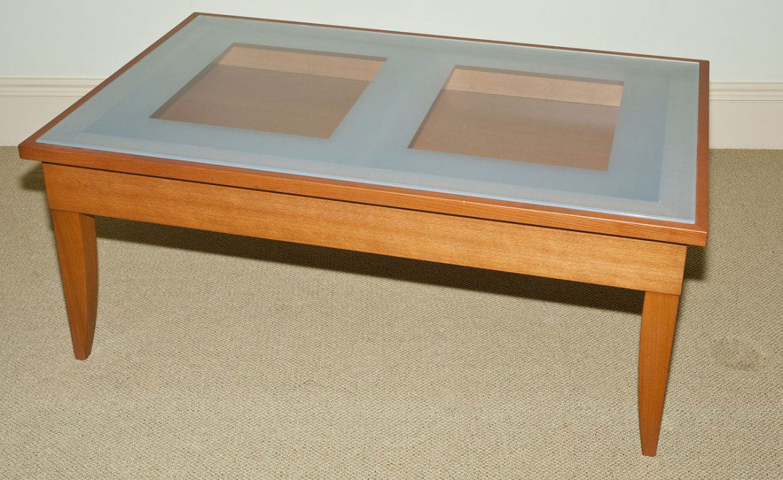 Calligaris Glass Lift Top Coffee Table (1 of 2)