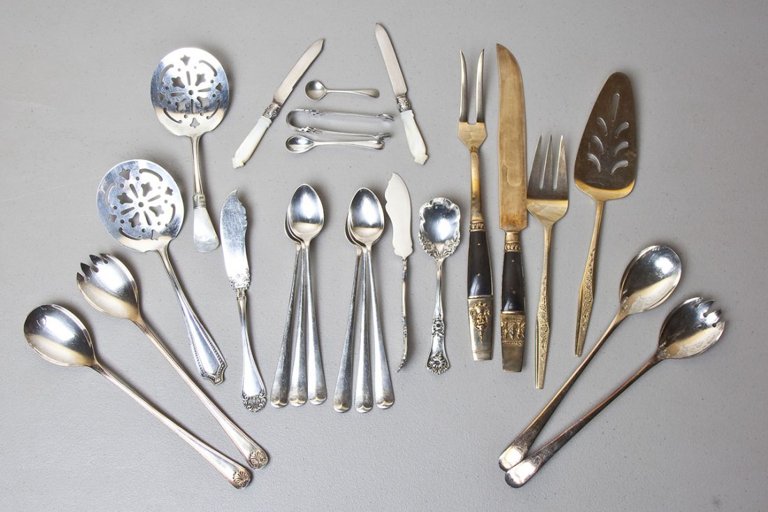 24 Pieces Silverplate (1 of 1)