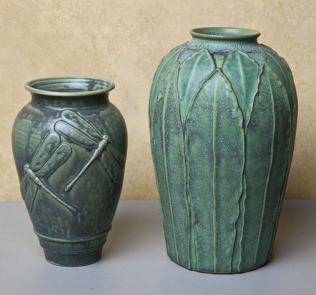 2 Studio Pottery Vases (1 of 2)