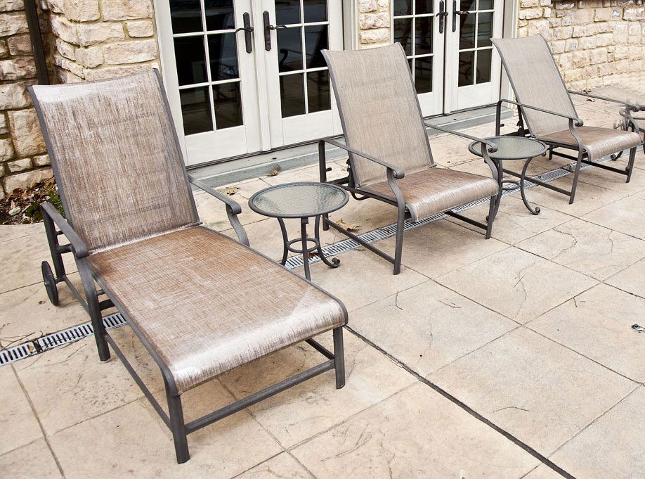5 Pieces Brown Jordan Patio Furniture (1 of 1)