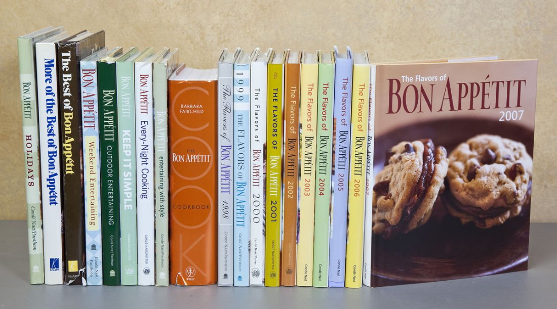 19 Bon Appetit Recipe Books (1 of 1)