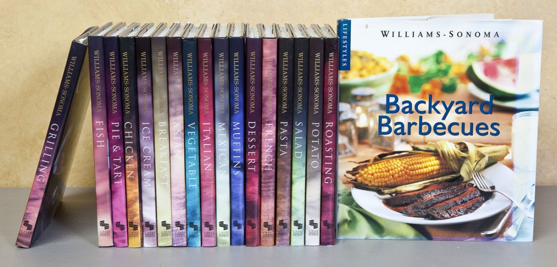 18 Williams Sonoma Cookbooks (1 of 1)