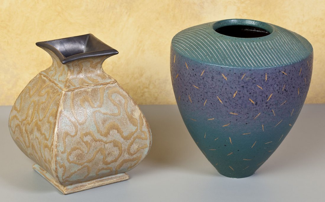 Two Studio Pottery Vases (1 of 3)