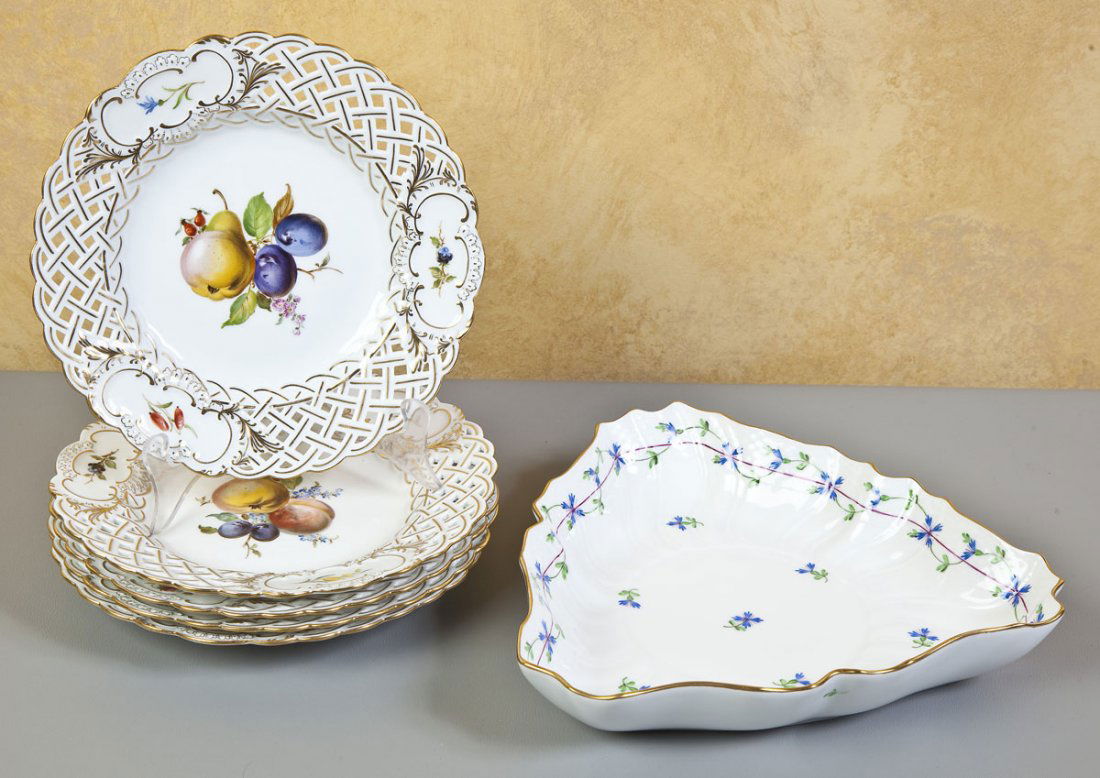 6 Pieces Herend & Meissen (1 of 4)