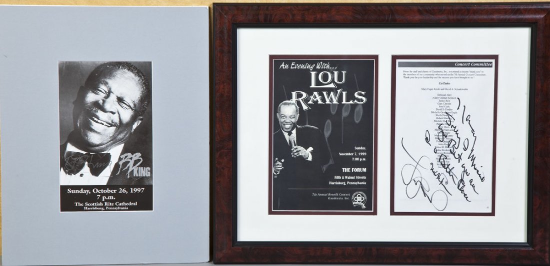 2 Autographed Programs (1 of 3)