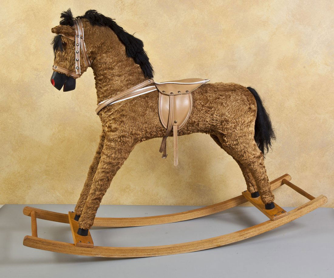 Mohair Rocking Horse (1 of 2)
