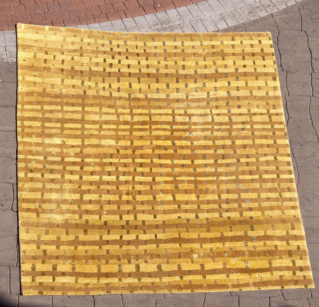 Tufenkian Gold and Tan Area Rug (1 of 3)