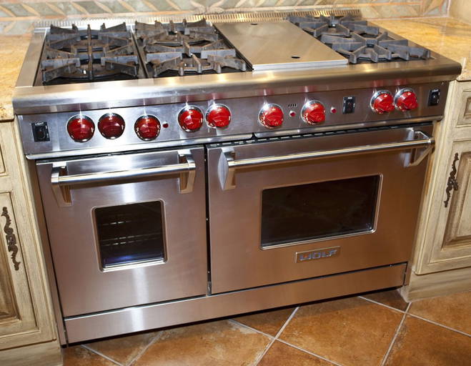 Wolf Pro Style Gas Range