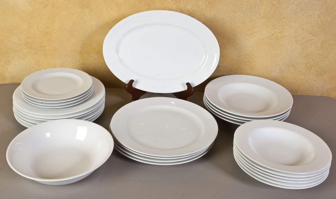 6 Pieces White China incl Ikea & Tognana (1 of 3)