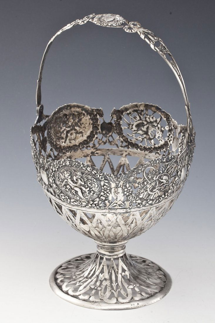 Continental 800 Silver Basket (1 of 5)
